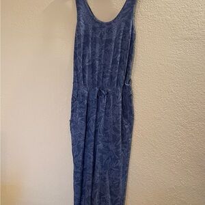 Patagonia Blue Floral Fleetwith Romper